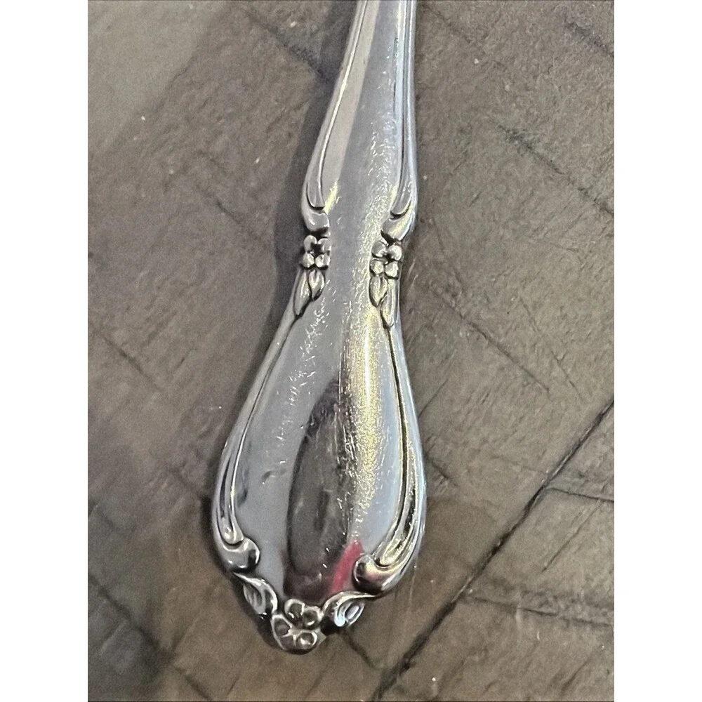 Oneida Oneidacraft Deluxe Stainless Chateau Pierced Cake Pie Server
